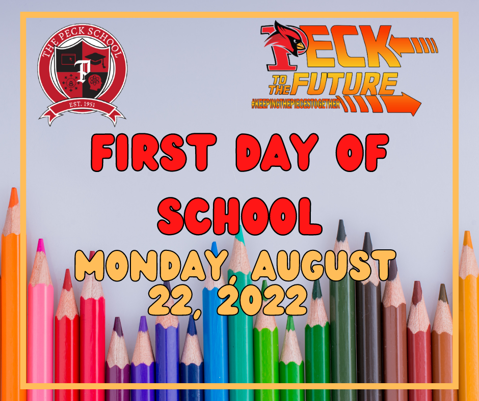  First Day Of School